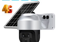 4G Tam simsiz Solar PTZ360° kamera 3MP/2K+64gb