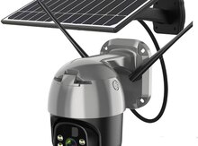 4G Tam simsiz Solar PTZ360° kamera 3MP/2K+64gb