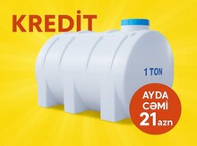 Su çəni 1 ton