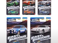 "Hot wheels Fast Furios" dəsti