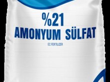 Gübrə "amonyum sulfat 21n"
