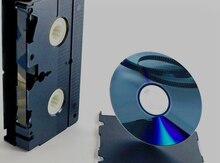 Video və audio kasetdən diskə köçürülməsi xidməti