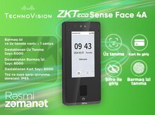 "ZKTeco SenseFace 4A" üz tanıma cihazı