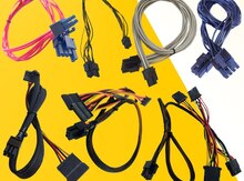 Kabellər "6pin Male Modular PSU"