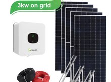 3 kw Günəş Enerji Sistemi (On-Grid)
