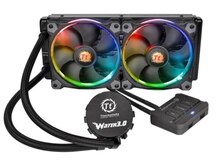 LCS Thermaltake  Water 3.0 Riing RGB 240 /TDP280W /All-In-One Liquid Cooling System/Riing RGB 120*2 