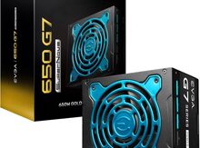 "EVGA Supernova 650 G7, 80 Plus Gold 650W, Fully Modular" qida bloku