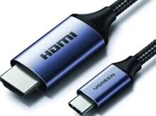 Cable UGREEN  MM121 15760  Type-C to HDMI male to male cable 1m