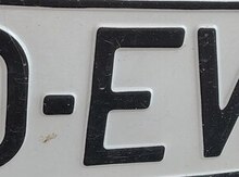Avtomobil qeydiyyat nişanı - 10-EV-510