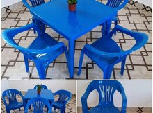 Plastik masa və oturacaqlar