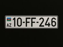 Avtomobil qeydiyyat nişanı - 10-FF-246