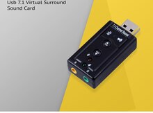 USB 7.1 Virtual Surround Sound Card