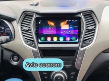 "Hyundai Santafe" android monitoru 
