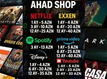 "Netflix" səhifəsi