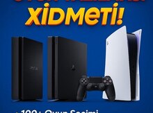 PS3, PS4, PS5 üçün oyun yüklənməsi