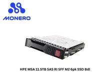 HPE MSA 11.5TB SAS RI SFF M2 6pk SSD Bdl
