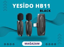 Yesido KR14 — Dual Lavalier Wireless mikrofon sistemi