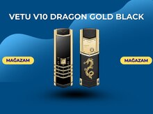 Vertu V10 dragon Gold black