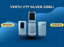 Vertu V77 Silver-Zərli
