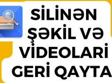 Silinmiş şəkil və videoları qaytarılması