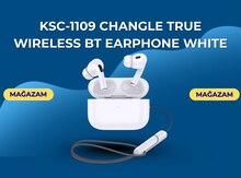 KSC-1109 CHANGLE true wireless BT earphone white