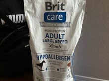 Корм для взрослых собак крупных пород Brit care 