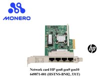 Server şəbəkə kartı "Network card HP gen8 gen9 gen10 649871-001 (HSTNS-BN82, 331T)"