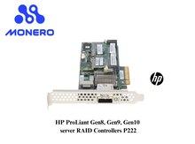 HP ProLiant Gen8, Gen9, Gen10 server RAID Controllers P222