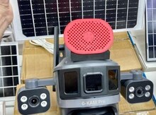 4G tam simsiz solar PTZ360° 4 kamera 8MP/4K+64GB
