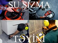 Su sızmaların təyini