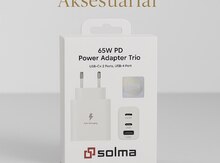 "Solma 65W" Power Adapter Trio
