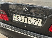 Avtomobil qeydiyyat nişanı - 90-TT-027