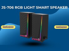 JS-706 RGB light smart speaker