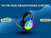 JH-781 RGB headphones 3.5port