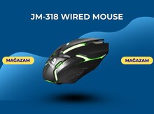 JM-318 wired mouse