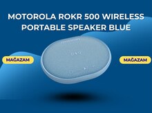 Motorola ROKR 500 Wireless Portable Speaker blue