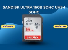 Sandisk Ultra 16GB Sdhc uhs-I Sdhc