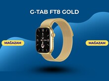 Smart saat "G-tab FT8 gold"