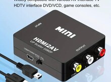 HDMI to 3RCA konverter