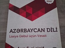 "Azərbaycan dili" test toplusu 
