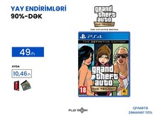 Playstation 4 üçün “GTA The Trilogy” oyunu