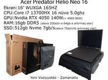Acer Predator Helios Neo 16