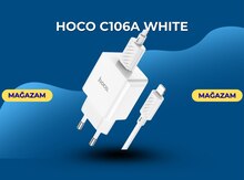 "Hoco C106A white" adapteri