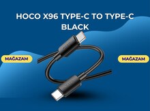 Kabel "Hoco X96 Type-C to Type-C black"