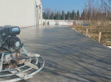 Betonun cilalanması 