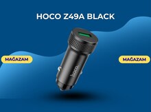 Avtomobil şarj cihazı "Hoco Z49A black"