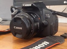 "Canon 650D" fotoaparatı