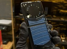 Vertu Ironflip Alligator Skin Navy Blue 512GB/12GB
