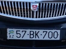 Qeydiyyat nişanı - 57-BK-700