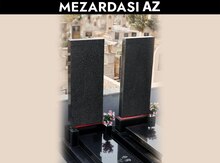 Sadə güldanlı məzar və qəbir daşları